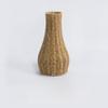Handmade Eco-Friendly Art Deco Wooden Tabletop Vase Durable Natural Material for Home Wedding Decor Modern Design Customized