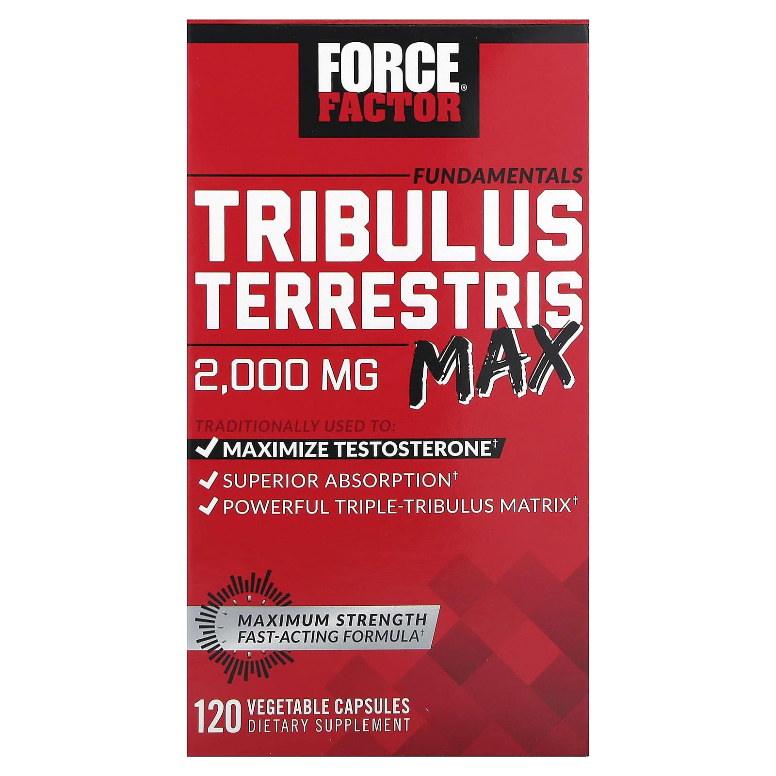 

Fundamentals, Tribulus Terrestris Max, Veggie Caps, 120 Count (500Mg/Capsule)