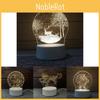 Vision 3d Nightlight Bedroom Creative Desk Lamp Diy Holiday Gift Usb Direct Plug