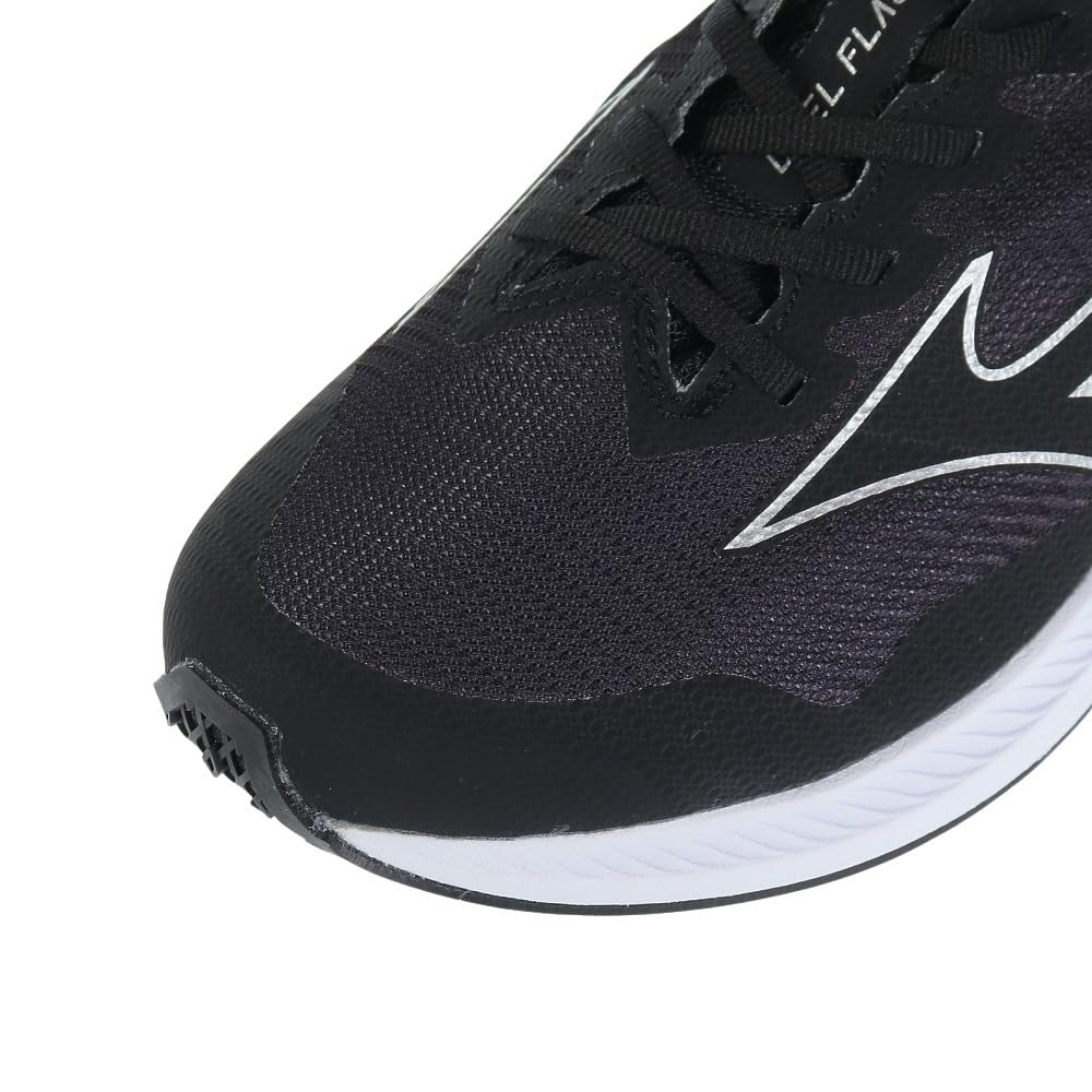 Mizuno Duel Flash Track and Field Shoes, Men's, Black/Silver/Red, Size 26.5 Cm, 2E