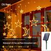 Solar LED Star Moon String Lights
