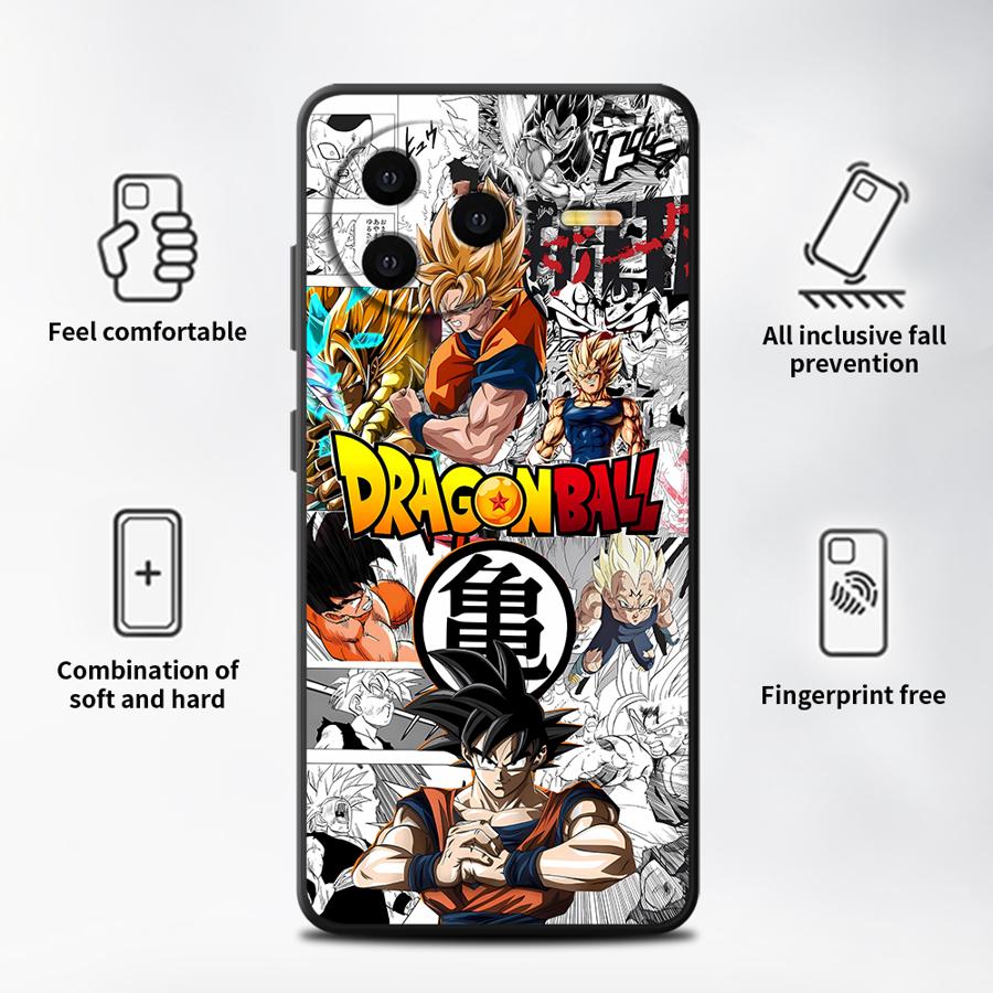 Goku Dragon Ball Case for Xiaomi Redmi K80 A1 A3 A4 A5 14C 12C 10A 9A 9C 9T 12 13 13C 10C 10 Soft Funda Back Phone Cover A2 Plus