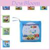 Baby Cloth Book Early Education Toy Animal Clothing Recognition English Palm Book