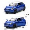 1/34 Scale BMW Mini Cooper Alloy Car Model Diecasts Metal Classic Vehicles Car Model High Simulation Miniature Scale Collection Kids Gifts