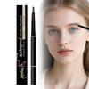 Brown double-ended eyebrow pencil with a natural, three-dimensional look.