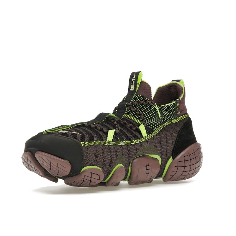 Мужские кроссовки Nike ISPA Link Off Noir Limelight фиолетовые CN2269-001 37.5 — фото 4