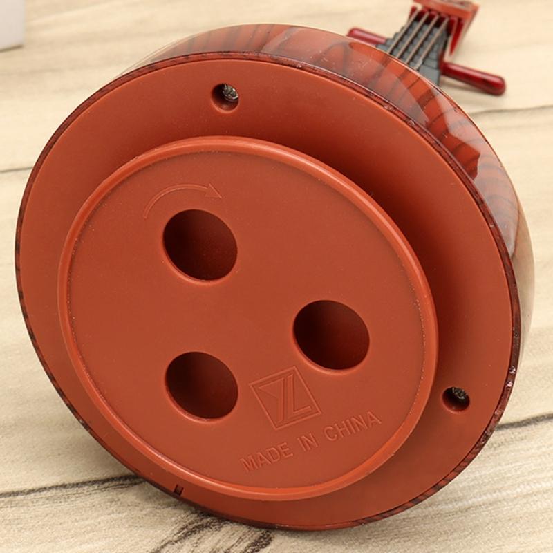 Mechanism Wind Up Musical Box Violin Music Box Miniature Musical Instrument Ornament Home Decors Creative Artware Gift