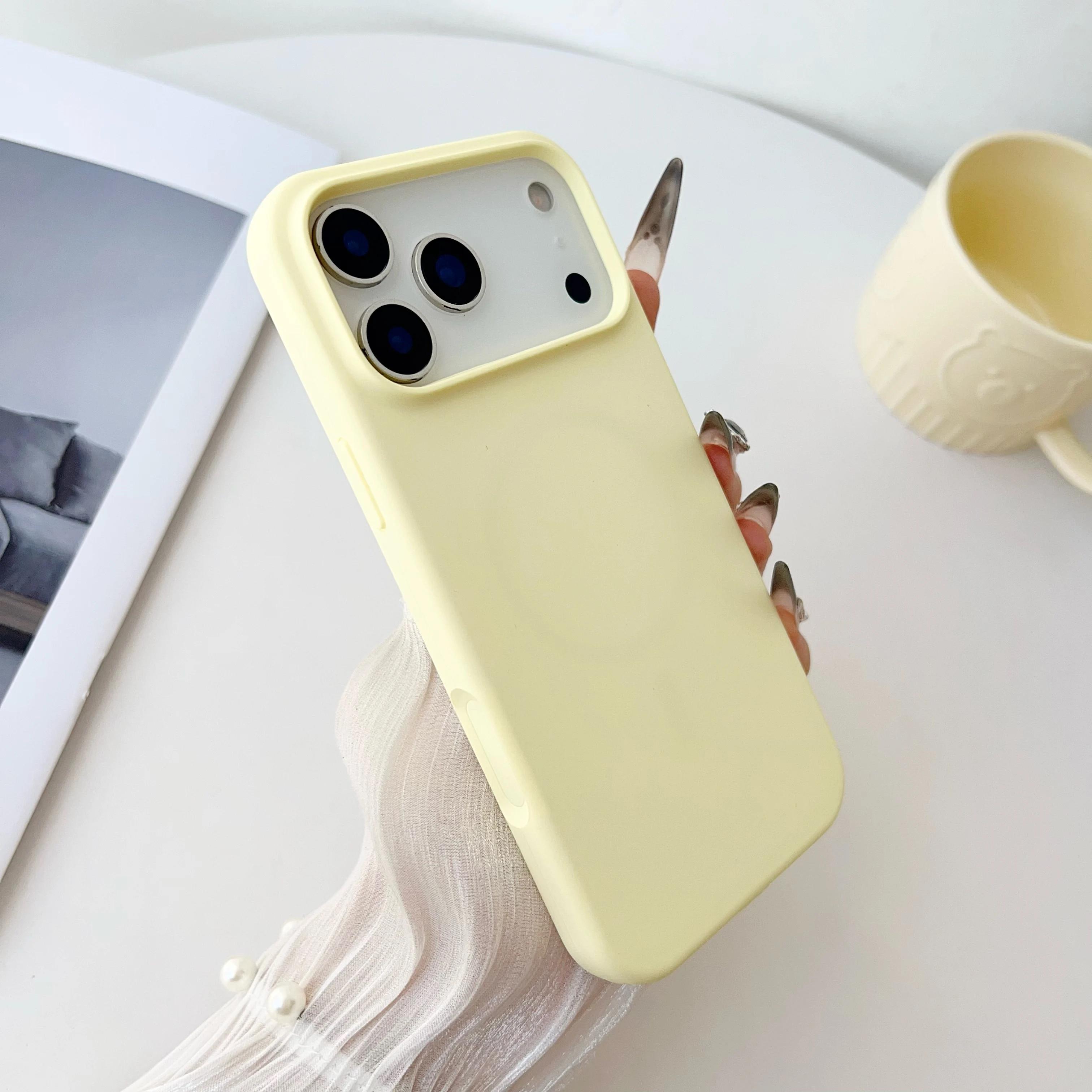 

al Liquid Silicone Case for For Iphone 17 Pro Max Air 16 1 14 13 Pro Max with Wireless Charging Cases iPhone 13 Pro Max