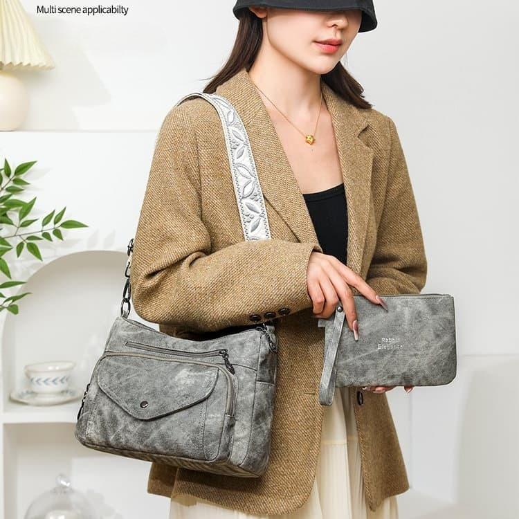 Do Old Child and Mother Messenger Bag Casual Shoulder Women's Bag