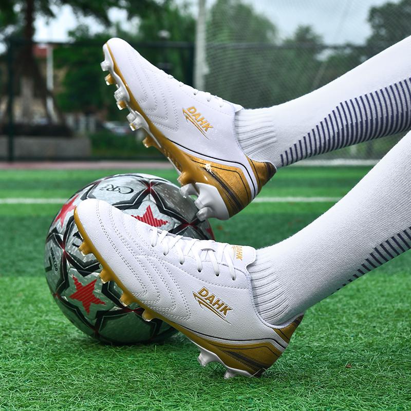 32-47 Herren/Damen Fußballschuhe Gummi Weiche Sohle Kurze Nägel Kunstrasen Jugend Kinder Fußballschuhe