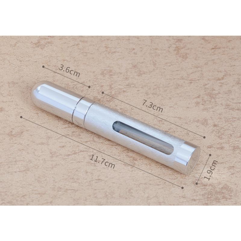 Sticlă de parfum goală de 12 ml, reîncărcabilă, portabil, mini dozator de parfum, pulverizator, cosmetică