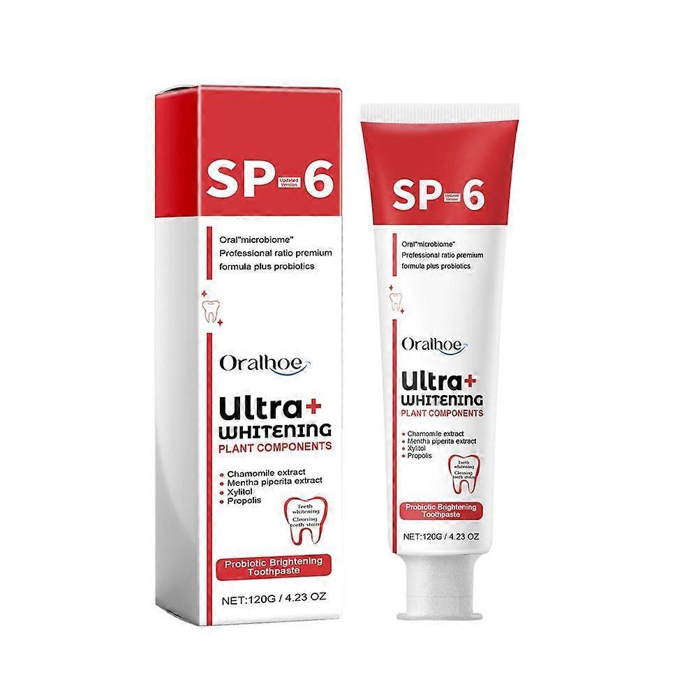 120g Sp-6 Probiotics Brightening White Toothpaste Tooth Care