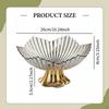 Fruit Bowl On A Pedestal, Tray, Gift, Portable, Versatile, Elegant, Home Decoration, Storage