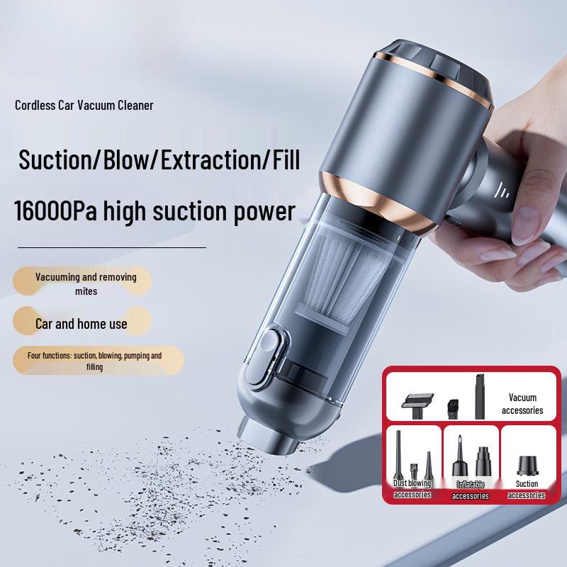 Compact High-Power Wireless Handheld Vacuum Cleaner with Brushless Motor