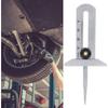 Tire Tread Depth Gauge, Stainless Steel Caliper, Depth Measuring Tool, 0-30mm, Tread Brake Shoe, Tire Monitoring System