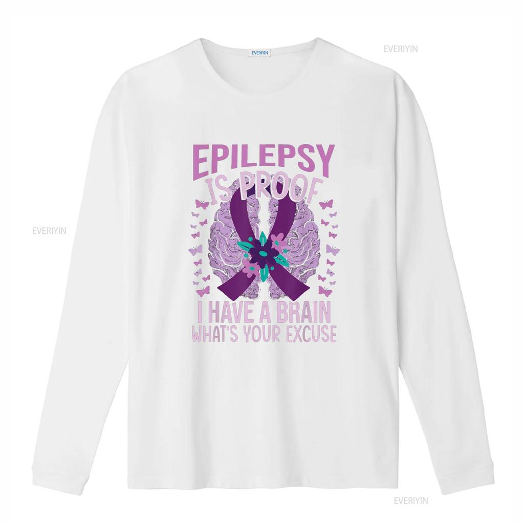 Epilepsy Awareness T Shirt vintage Washed Soft homme graphic Stretched Casual streetwear Versatile Slightly Stylish Unisex