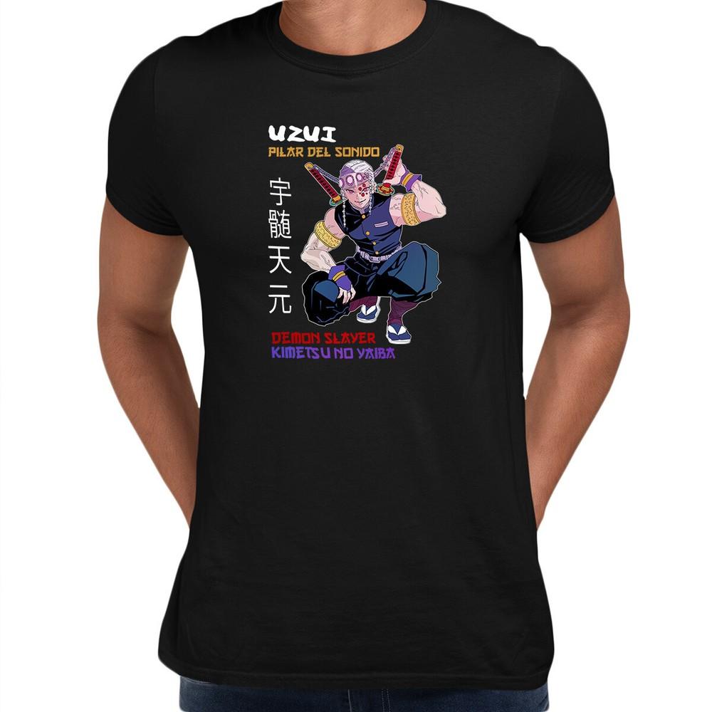 

Uzui Pilar Del Sonido Demon Slayer Kimetsu Manga Adult Kids Tees Gift Movie L