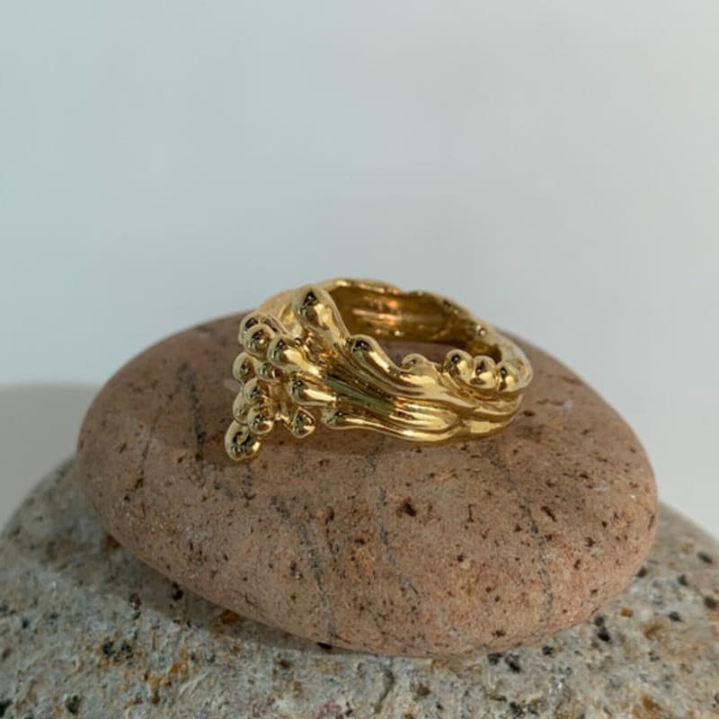 Oepe CORAL WAVE RING (Gold)