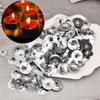100pcs/Lot Handmade Candle Wick Tabs Metal Candle Wicks Sustainer Tabs Candle Wicks Base For DIY Candle Making DIY Craft Tools