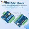 Modul releu ESP32 RS485 Modbus DC 9-24V 4/8 Canale - cu WiFi Bluetooth și Izolare Optocuplor, Interfață Type-C