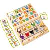 Children's Magnetic Wooden Marble Maze: Early Education & Logic Training Toy