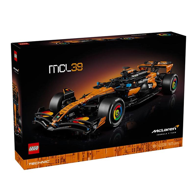 LEGO42228 McLaren F1 racing carMechanical building block toy