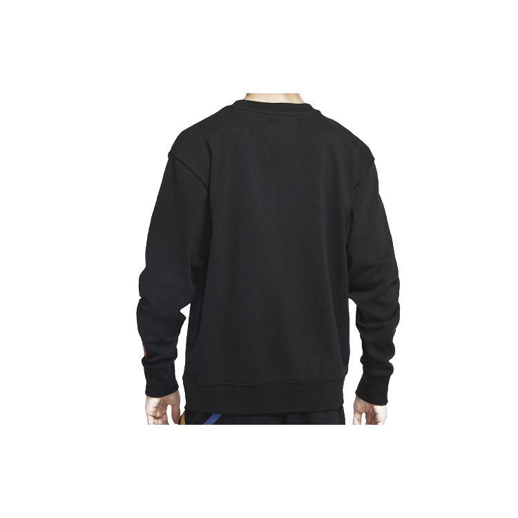 Jordan Sport DNA Knit Crew Sweatshirt Men Tops Black CZ5468-010