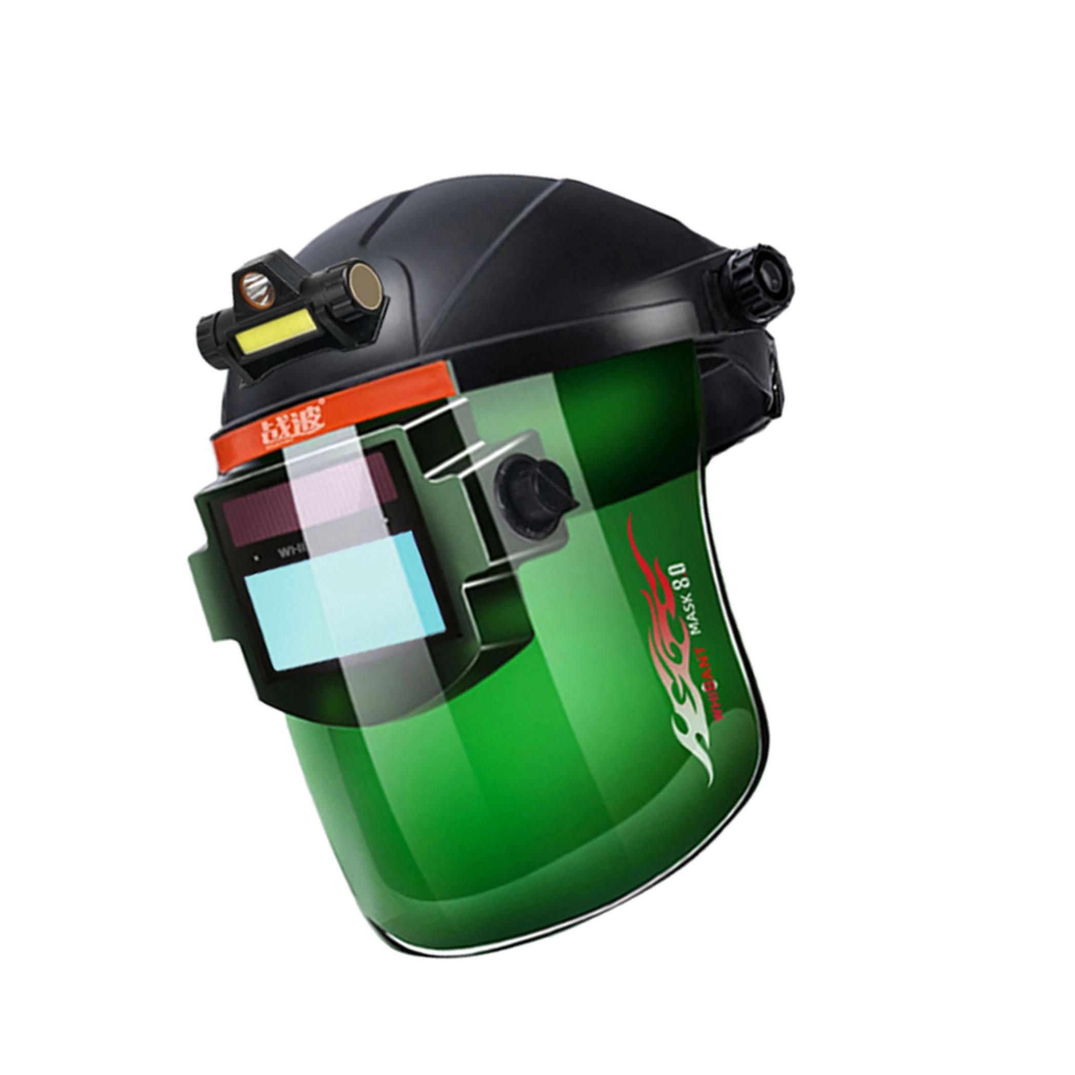 Сварочный шлем с автозатемнением на солнечных батареях для шлифовки и дуговой сварки MIG