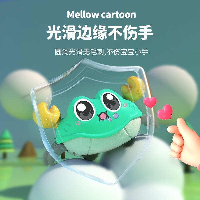 Unique Abs Material Double-turning Crawling Escape Crab Toy For Children