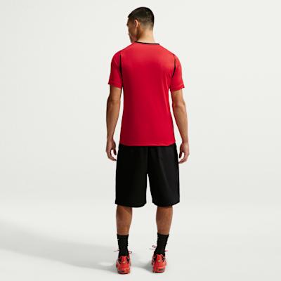 Men's Nike Soccer Jerseys Men's University Red/Gym Red/Black/White Crew Neck Moderate