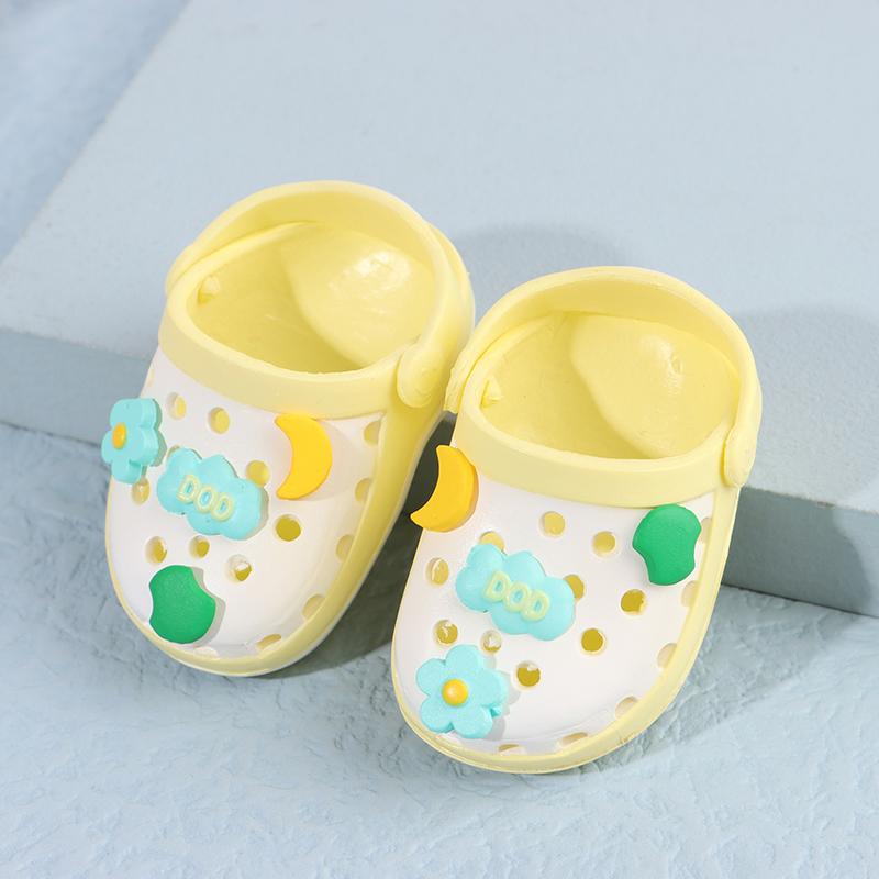 Dolls Shoes Cute Mini Hole Sandals Mixed Color Beach Shoes Doll Accessories Doll Dress Up Toys