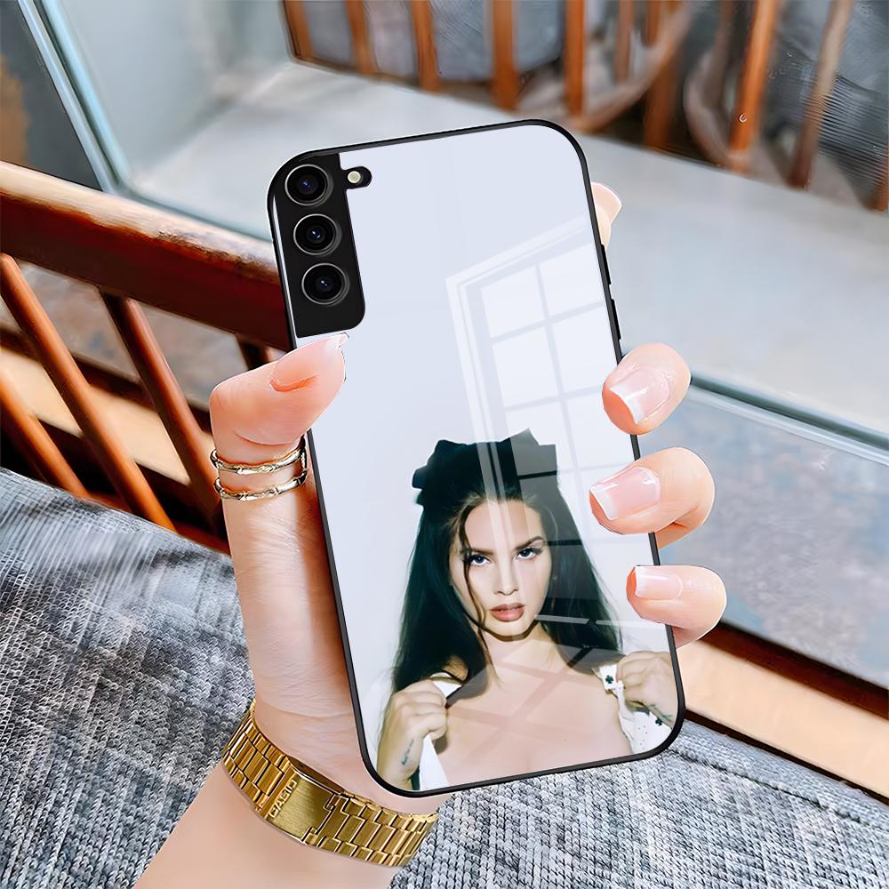 Lana Del Rey Popular Singer Phone Case For Samsung A25 A13 A33 5G A54 A36 A35 A56 A52 A14 Shockproof Glass Cover