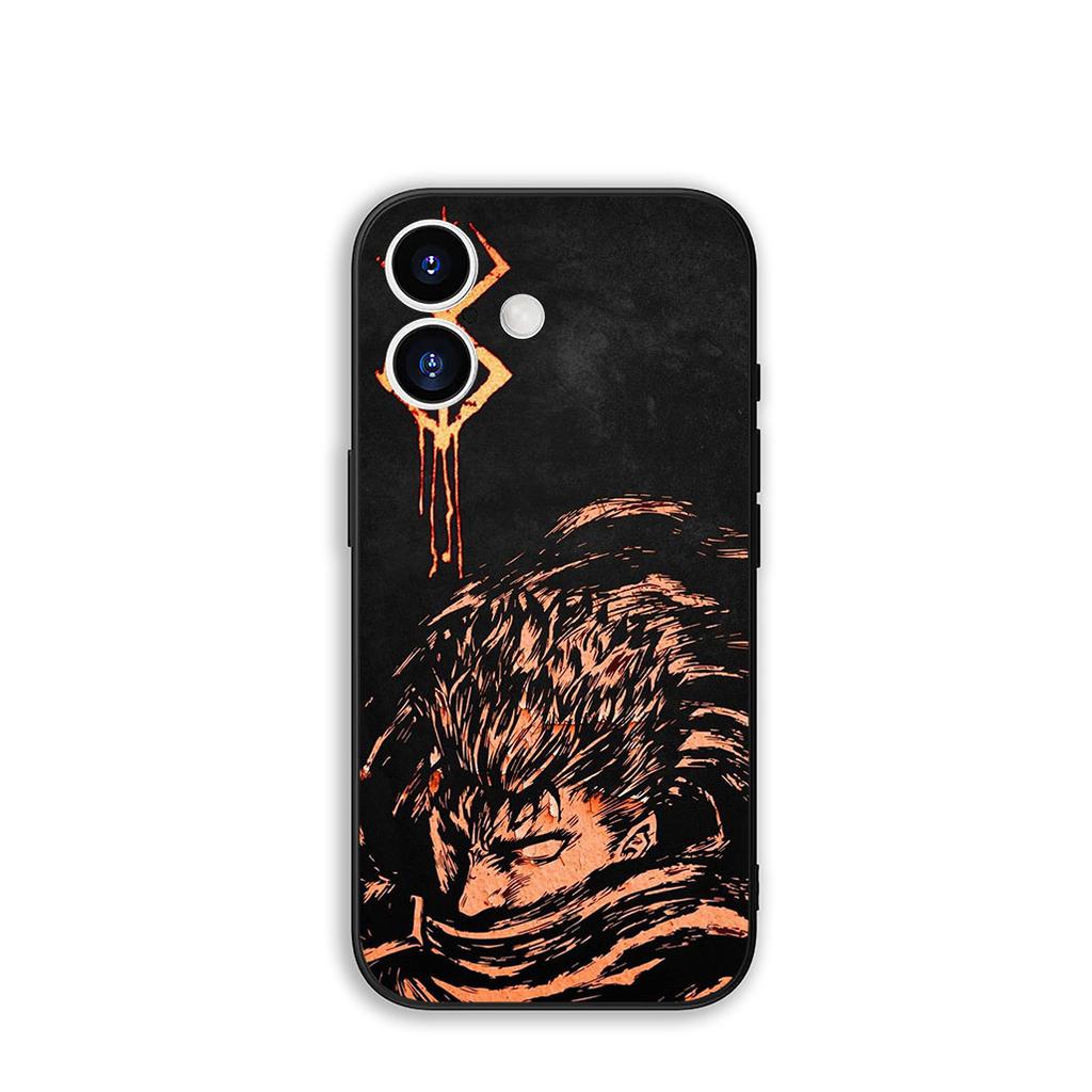 Für Samsung Galaxy A25 A37 A57 A12 A14 A31 A41 A50 A51 A70 A71 A72 A21S A04 M15 Note 20 9 8 10 Hülle Case Berserk Comics Guts