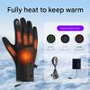 2pcs Adult Skiing Gloves Insulated Snow Mittens Breathable Winter Gloves for Outdoor Activity and Daily Use