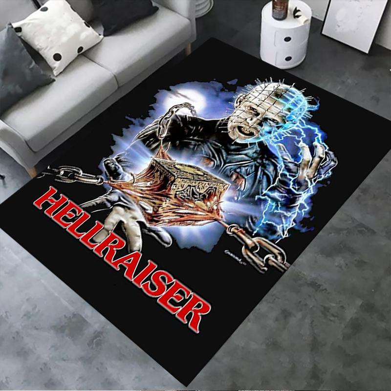 2025 New Hellraiser Carpet Rug for Living Room Bedroom Home Sofa Decoration,Kids play Non-slip Floor Mat 37