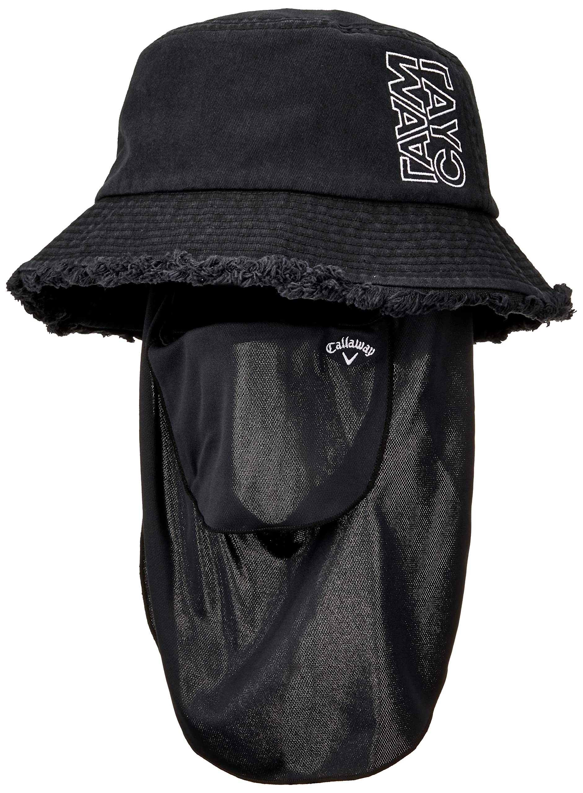 

[Callaway] Женская маска-шапка (Тканевая маска, бахрома по краю) Кепка для гольфа C22191205 1010Черный Свободный размер