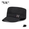 ZHENYUEQI Senior Winter Warm Earflap Duckbill Cap