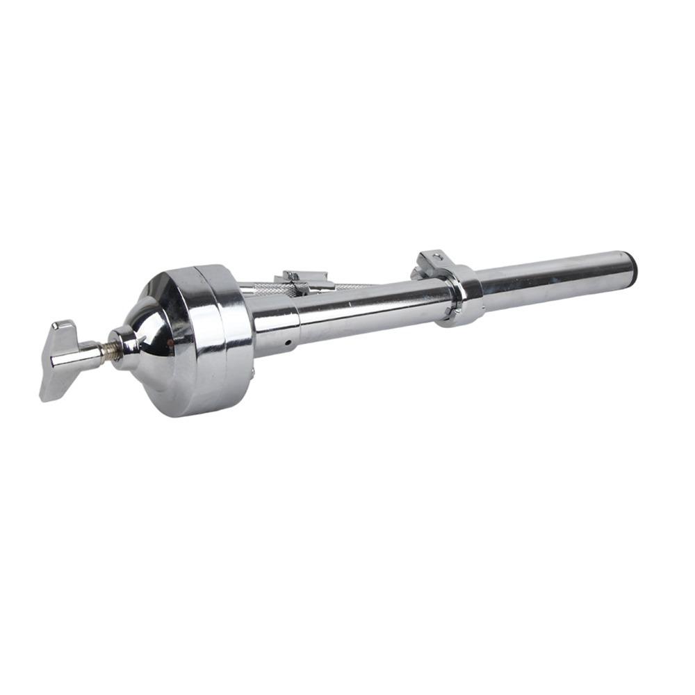 SIlver Drum Boom Stand Metal Percussion Drum Parts Durable Single Tom Holder For Jazz Drum Set