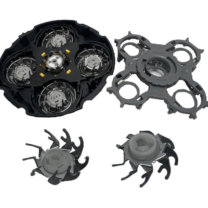 Head Shaver Replacement Head Compatible with Microtouch Titanium Electric Head Shaver Precision Head Trimmer Blade