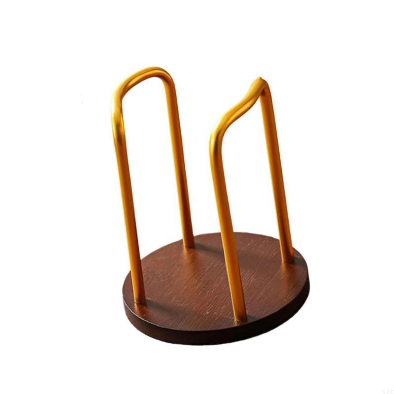 Space Maximizing Cup Stand Coffee Mug Display Rack for Kitchens Offices and Dormitories Easy Assembly Shelf X3UC