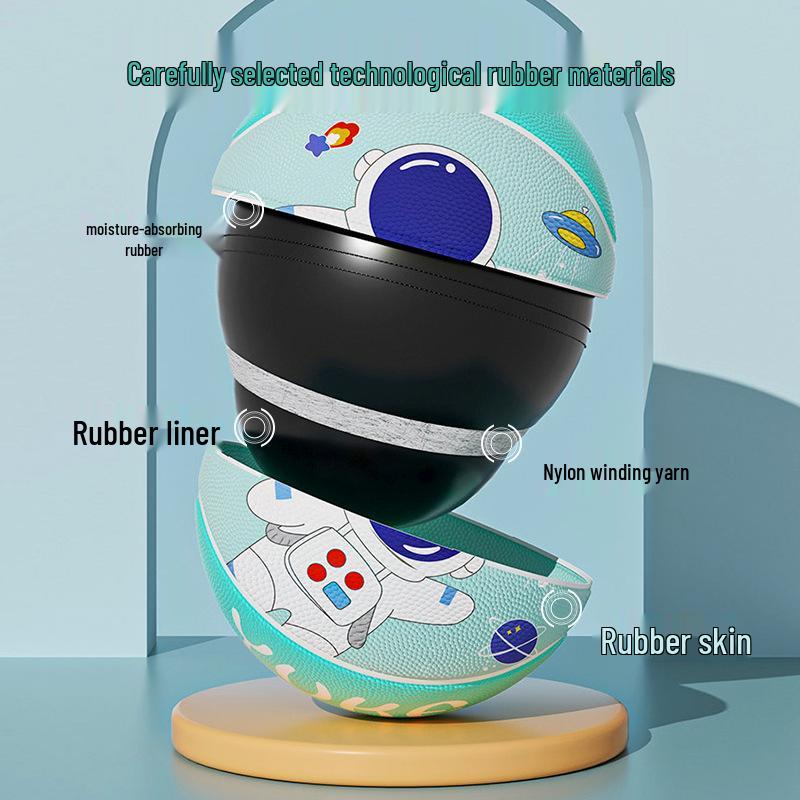 Durable Size 5 Basketball for Kids: Ideal for Elementary and Kindergarten Training, 3-4 Size for Boys and Girls Beginners.