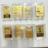Shuibei 999 Pure Gold Get Rich Mobile Sticker - 2mg Gold Leaf Card & Magnet