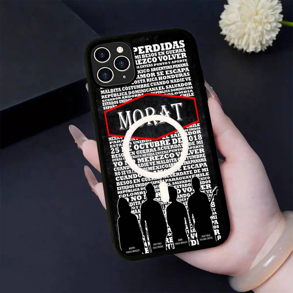 

Morats Cool Team Phone Case For IPhone 16 15 14 13 12 11 17 Pro Max Plus Magnetic Wireless Cover iPhone 12pro max