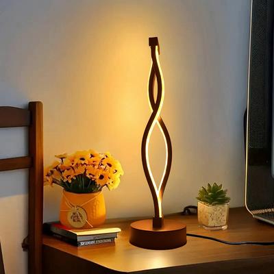 1Pcs USB Nordic Lamp Bedroom Bedside Lamp Minimalist Creative Personality Artistic Atmosphere Lamp