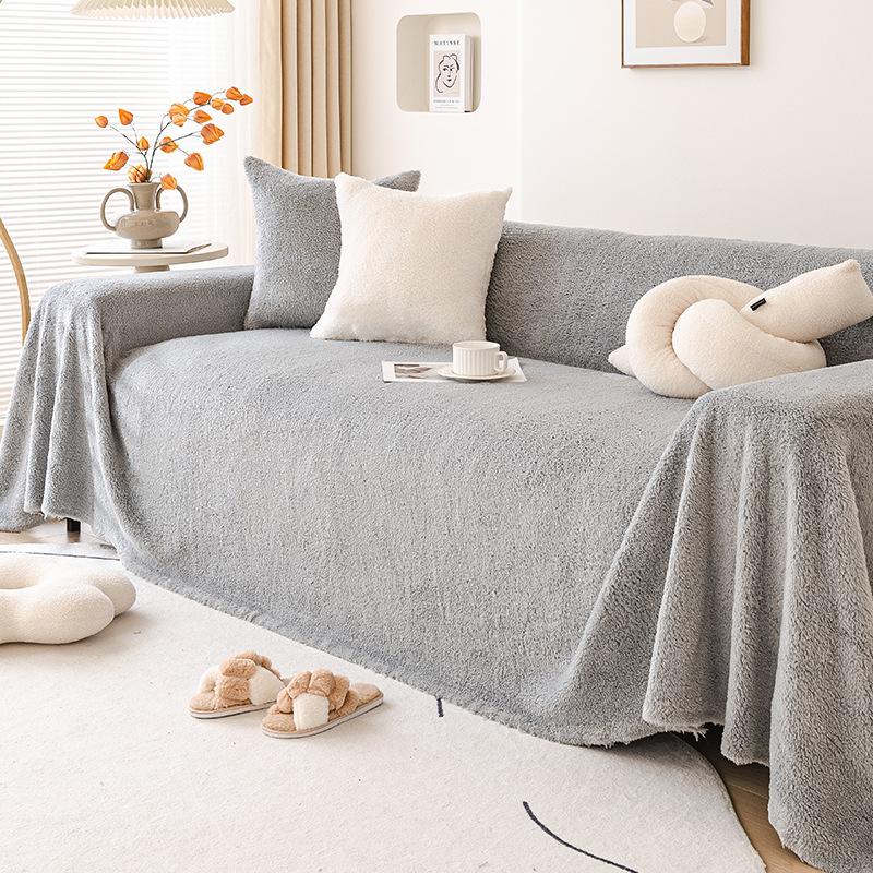 High-End Atmosphere Sofa Towel Living Room All-Inclusive Universal Dust Cover Nap Blanket Autumn and Winter