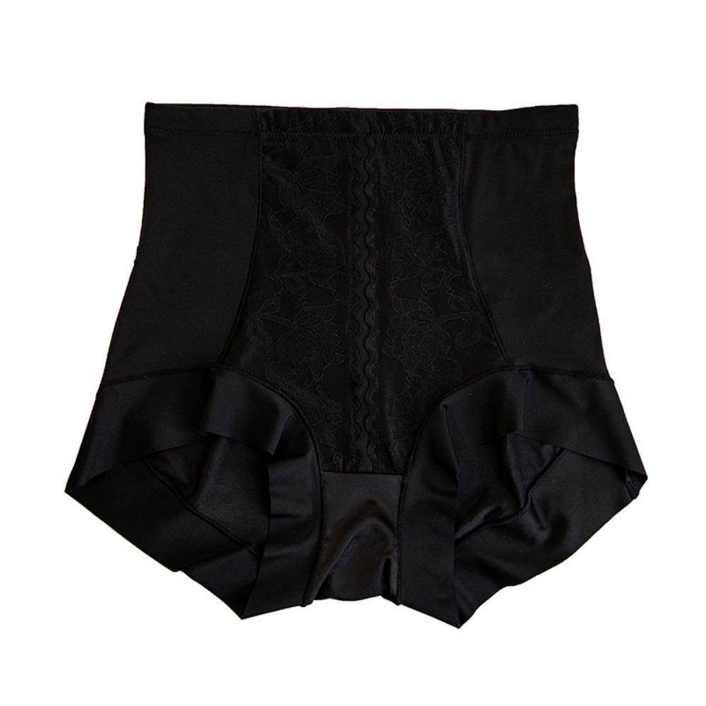 Ice Silk Tummy Control Underwear High Waist Butt Lifting Briefs Body Shaping Panties  Daily
