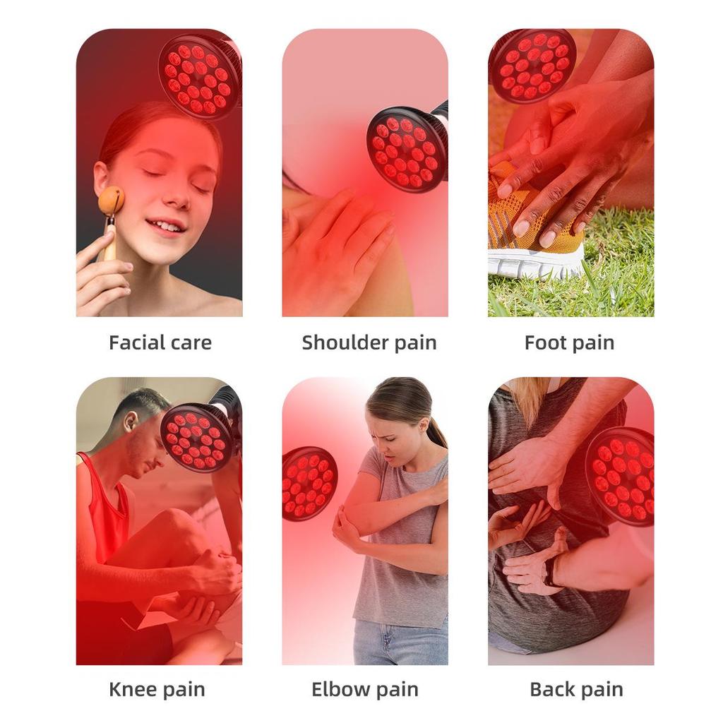 54W PAR38 LED Infrared Beauty Therapy & Red Light Baking Lamp