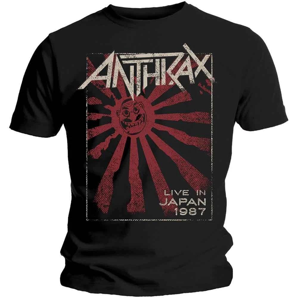 

Anthrax Live In Japan Black T shirt - NEW 4XL
