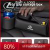 2026 Hot Interior Stickers Car Seat Gap Storage Box Leather Cup Holder Organizer For Lexus ES RX NX LS UX LM LX GX LC RZ IS CT G