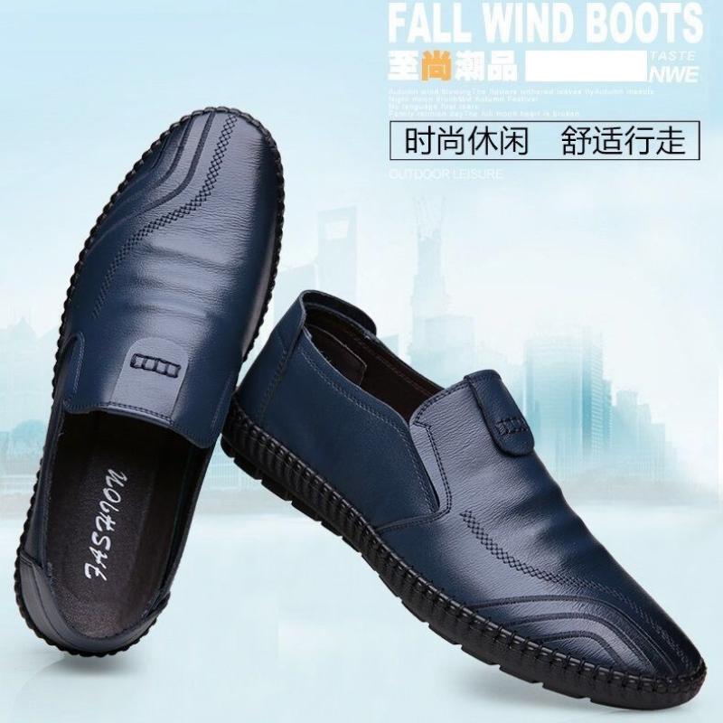 Men'S Sneakers Comfortable Men'S Leather Shoes Bean Shoes Fashion Casual Men'S Shoes Dress Shoes Shoes For Men